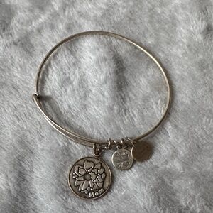 Silver Charm Bangle Bracelet